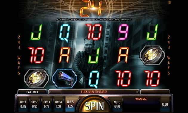 Il gameplay della slot 24 prodotta da iSoftBet.