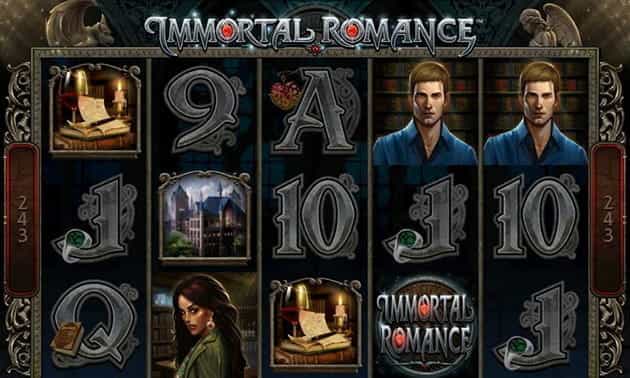Il gameplay della slot Immortal Romance prodotto di punta Microgaming.