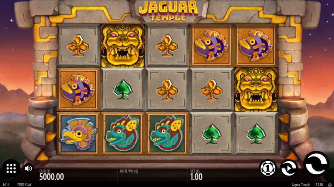 La slot Jaguar Temple di Thunderkick.