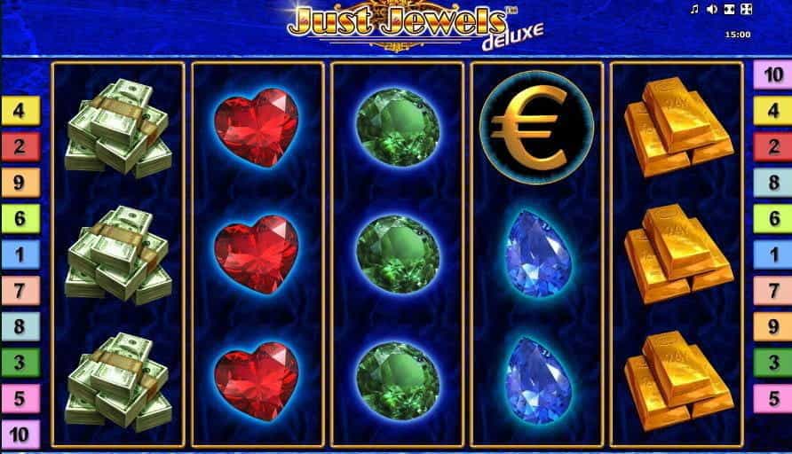 La slot Just Jewels Deluxe di Novomatic.