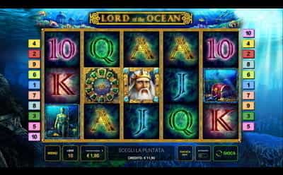 La slot Lord of the Ocean machine mobile di Gioco Digitale casinò.