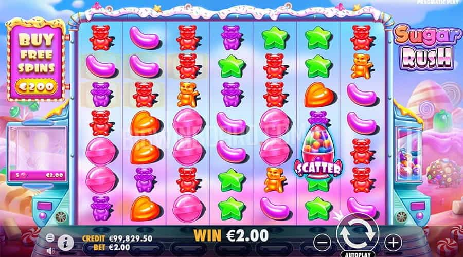 Sugar Rush gratis: la demo