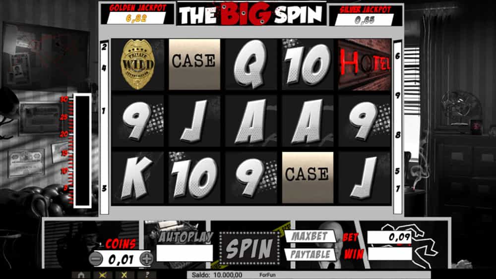 La slot machine The Big Spin di Tuko Productions