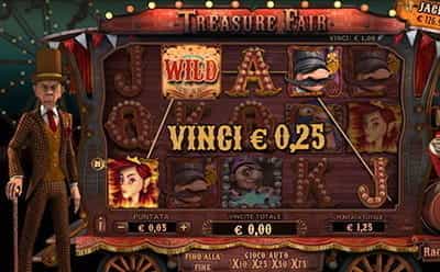 Treasure Fair: una delle slot preferite su 888casino