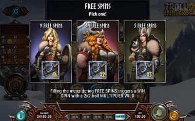 Troll Hunters 2 giri gratis