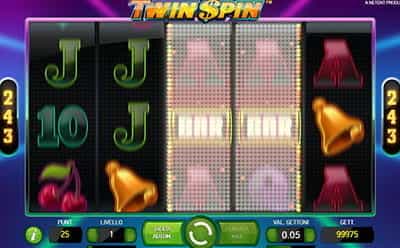 La slot machine Twin Spin di Evolution Gaming, prodotta da NetEnt