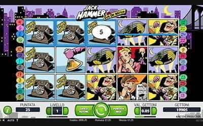 Sessione di gioco remunerativa alla slot Jack Hammer di Random Logic.