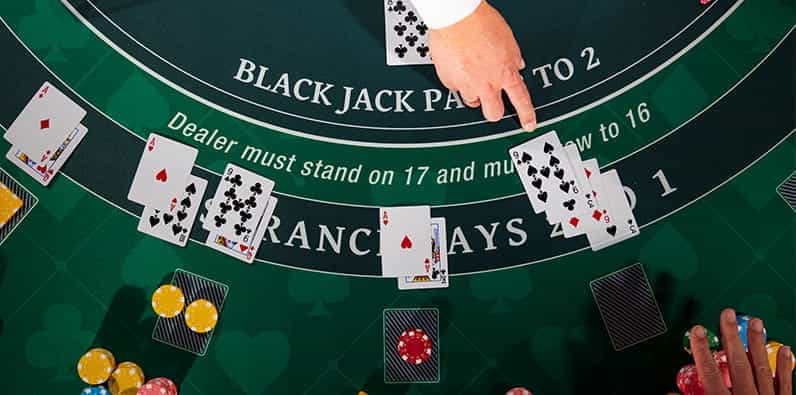 Blackjack tavolo