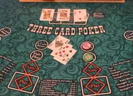 Three card poker