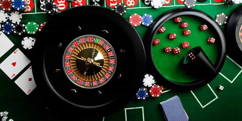 Chip Diversi Giochi Casino