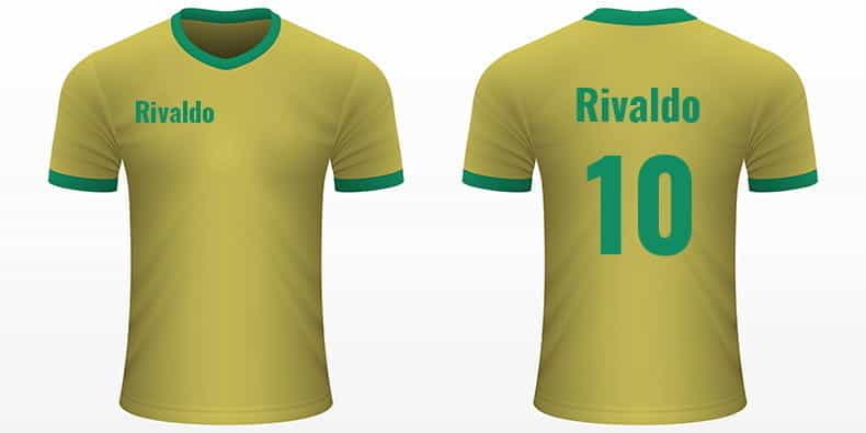 La maglietta di Rivaldo