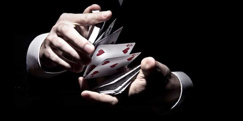 Mescola Carte Poker