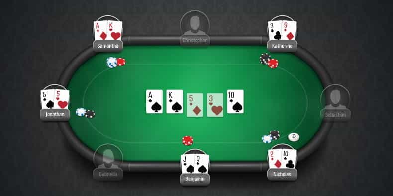 Poker- Online Schermata