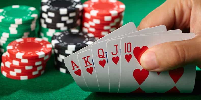 Poker Scala Reale Fiches