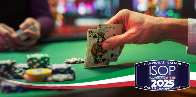 Tavolo da gioco, logo ISOP Campionati Italiani 2025 