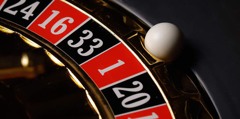Roulette con pallina sul numero 1