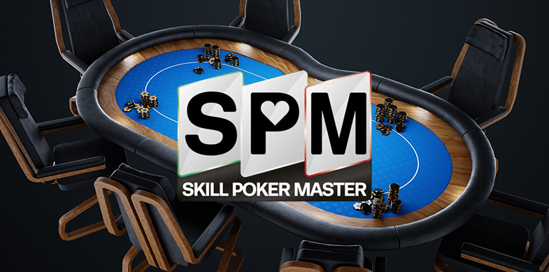 Tavolo da poker, logo Skill Poker Master
