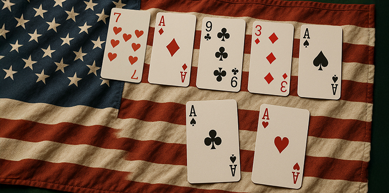 Bandiera americana, carte