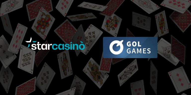 Carte, logo StarCasinò, logo GOL Games