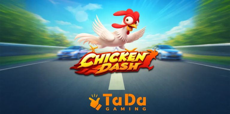 Chicken Dash e logo TaDa Gaming